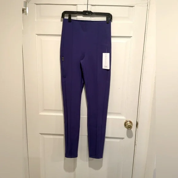 Athleta NWT Sizes 10 & 4 Amazing Pretty Purple Women's Skinny Sport Pants (0561) - Picture 5 of 14